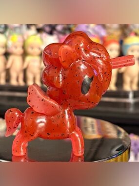 Tokidoki Sonic Strawberry Slushicorno Wacky Pack Series Collctible Art Figure